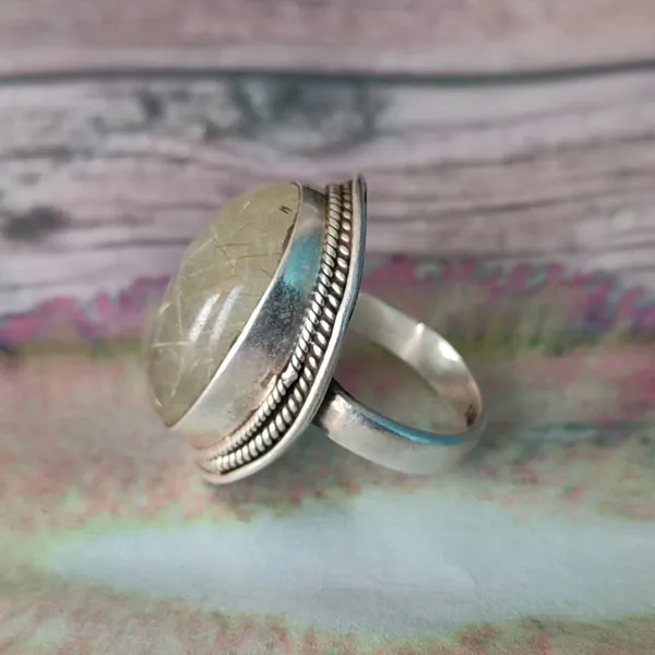 Silver_&_Golden_Sterling_Silver_925_Premium_&_Elegant_Boho_Ring_For_Girls_&_Women