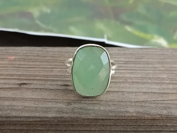 Silver_&_Green_Sterling_Silver_925_Premium_&_Elegant_Boho_Ring_For_Girls_&_Women