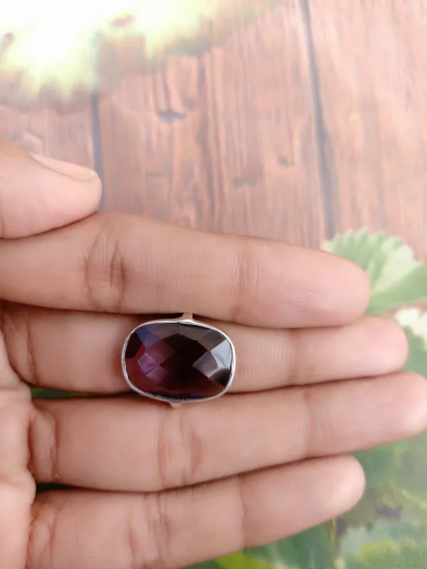 Silver_&_Purple_Sterling_Silver_925_Premium_&_Elegant_Boho_Ring_For_Girls_&_Women
