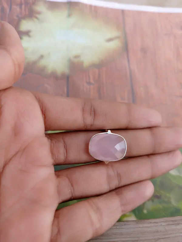 Silver_&_Baby_Pink_Sterling_Silver_925_Premium_&_Elegant_Statement_Ring_For_Girls_&_Women