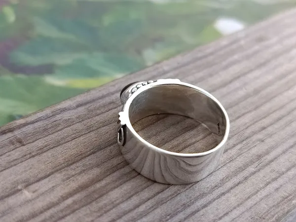 Silver_&_Gold_Sterling_Silver925_Premium_&_Elegant_Handmade_Ring_For_Girls_&_Women
