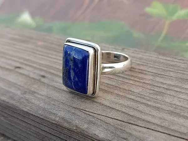 Silver_&_Blue_Sterling_Silver_925_Premium_&_Elegant_Boho_Ring_For_Girls_&_Women