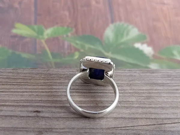 Silver_&_Blue_Sterling_Silver_925_Premium_&_Elegant_Boho_Ring_For_Girls_&_Women