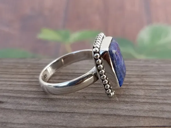 Silver_&_Blue_Sterling_Silver_925_Premium_&_Elegant_Boho_Ring_For_Girls_&_Women