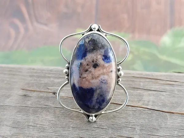 Silver_&_Blue_Sterling_Silver_925_Premium_&_Elegant_Boho_Ring_For_Girls_&_Women