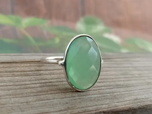 Silver_&_Green_Sterling_Silver_925_Premium_&_Elegant_Boho_Ring_For_Girls_&_Women
