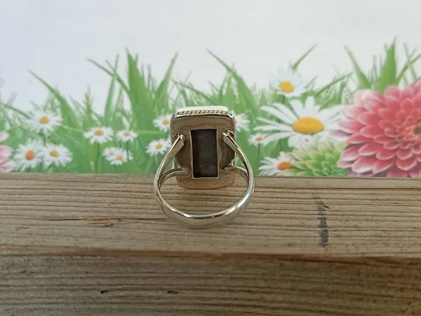 Silver_&_Blue_Sterling_Silver_925_Premium_&_Elegant_Boho_Ring_For_Girls_&_Women