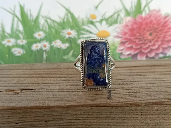 Silver_&_Blue_Sterling_Silver_925_Premium_&_Elegant_Boho_Ring_For_Girls_&_Women