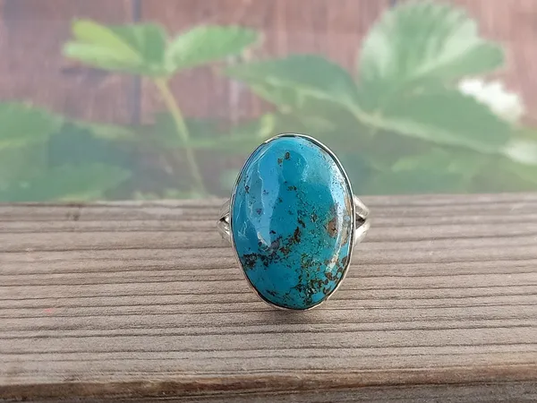 Silver_&_Blue_Sterling_Silver_925_Premium_&_Elegant_Boho_Ring_For_Girls_&_Women