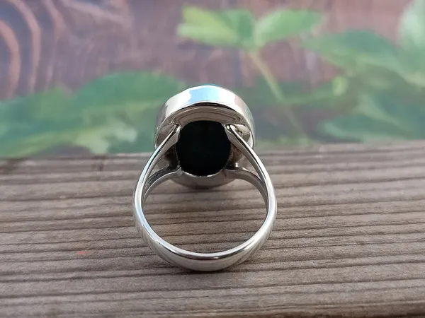 Silver_&_Blue_Sterling_Silver_925_Premium_&_Elegant_Boho_Ring_For_Girls_&_Women