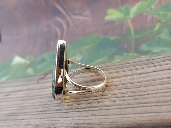 Silver_&_Green_&_Pink_Sterling_Silver_925_Premium_&_Elegant_Boho_Ring_For_Girls_&_Women