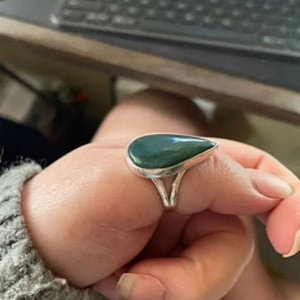 Silver_&_Grey_Sterling_Silver_925_Premium_&_Elegant_Boho_Ring_For_Girls_&_Women