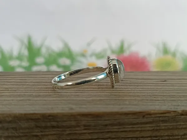 Silver_&_Orange_Sterling_Silver_925_Premium_&_Elegant_Boho_Ring_For_Girls_&_Women