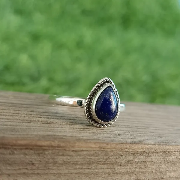 Silver_&_Blue_Sterling_Silver_925_Premium_&_Elegant_Boho_Ring_For_Girls_&_Women
