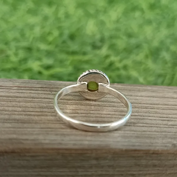 Silver_&_Yellow_Sterling_Silver_925_Premium_&_Elegant_Boho_Ring_For_Girls_&_Women