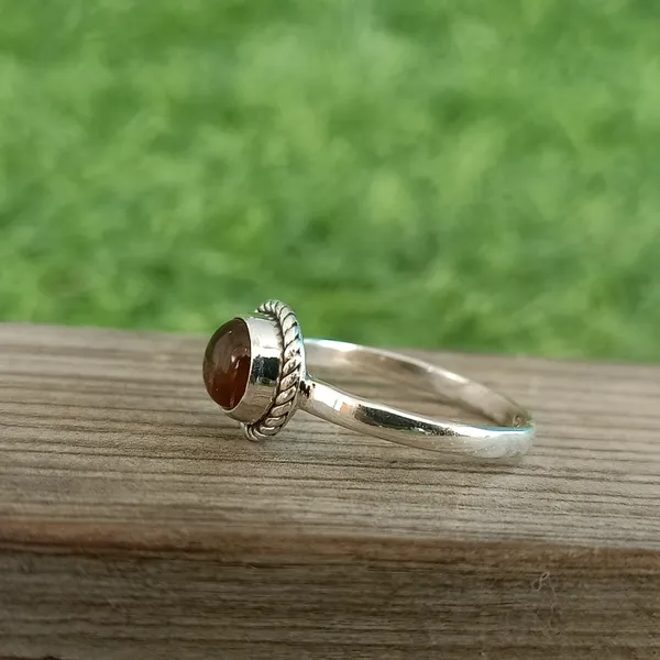 Silver_&_Yellow_Sterling_Silver_925_Premium_&_Elegant_Boho_Ring_For_Girls_&_Women