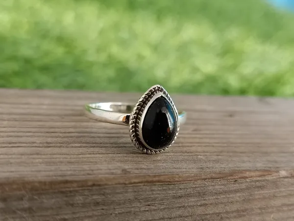 Silver_&_Blue_Sterling_Silver_925_Premium_&_Elegant_Boho_Ring_For_Girls_&_Women