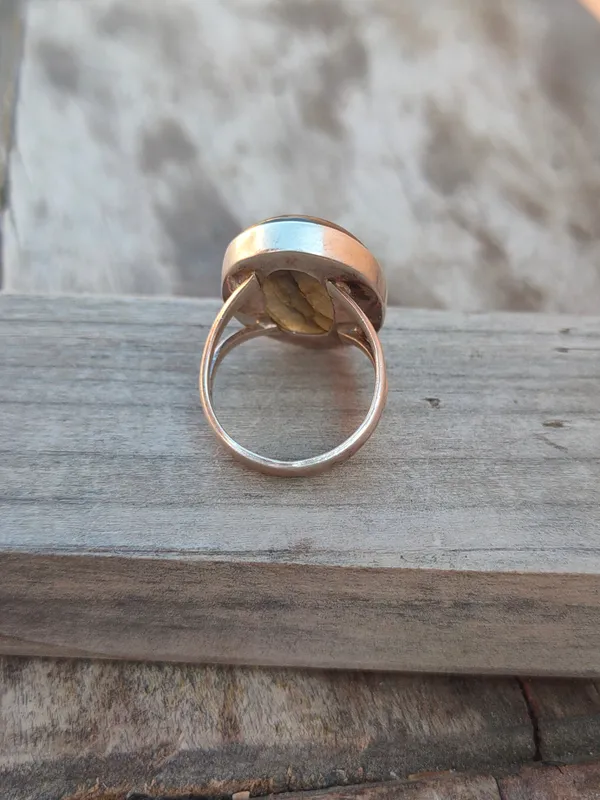 Silver_&_Blue_&_Grey_Sterling_Silver_925_Premium_&_Elegant_Boho_Ring_For_Girls_&_Women