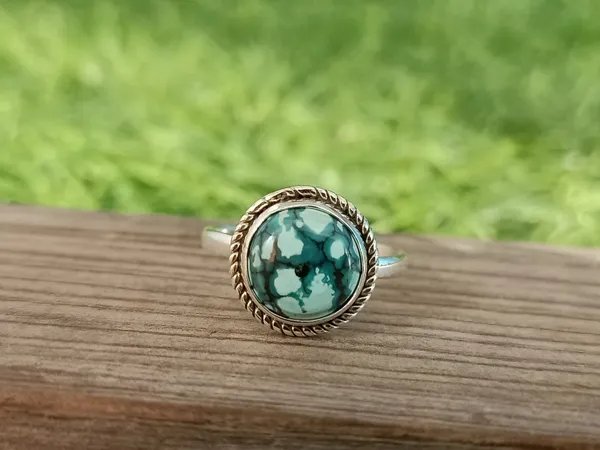 Silver_&_Grey_Sterling_Silver_925_Premium_&_Elegant_Boho_Ring_For_Girls_&_Women