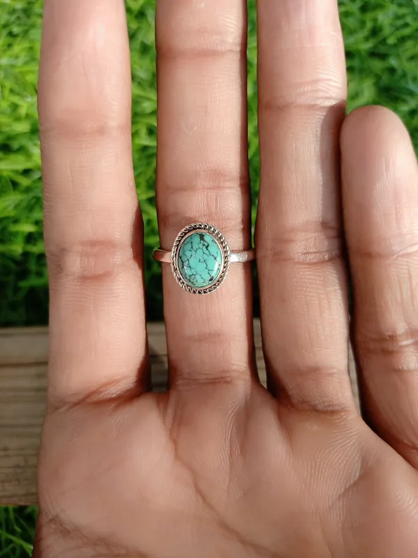 Silver_&_Grey_Sterling_Silver_925_Premium_&_Elegant_Boho_Ring_For_Girls_&_Women