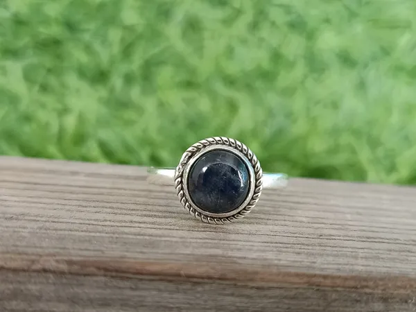 Silver_&_Blue_Sterling_Silver_925_Premium_&_Elegant_Boho_Ring_For_Girls_&_Women