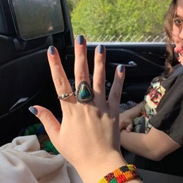 Silver_&_Green_&_Brown_Sterling_Silver_925_Premium_&_Elegant_Boho_Ring_For_Girls_&_Women