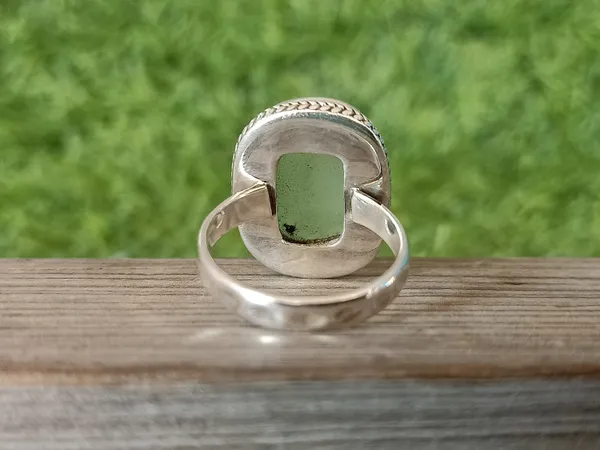 Silver_&_Light_Green_Sterling_Silver_925_Premium_&_Elegant_Designer_Ring_For_Girls_&_Women