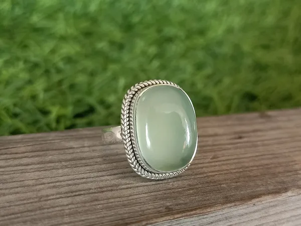 Silver_&_Light_Green_Sterling_Silver_925_Premium_&_Elegant_Designer_Ring_For_Girls_&_Women