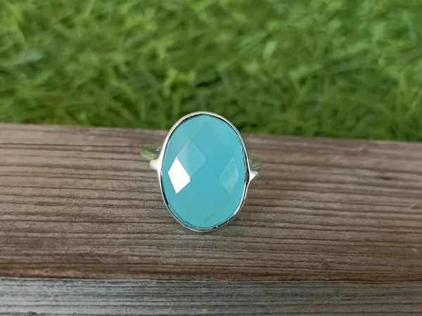 Silver_&_Blue_Sterling_Silver_925_Premium_&_Elegant_Boho_Ring_For_Girls_&_Women