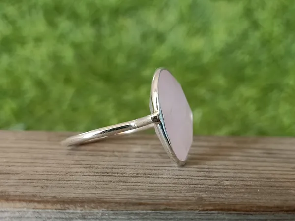 Silver_&_Pink_Sterling_Silver_925_Premium_&_Elegant_Boho_Ring_For_Girls_&_Women