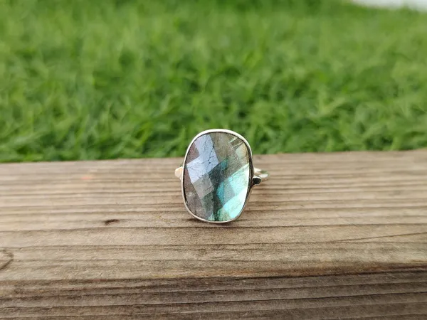 Silver_&_Blue_Sterling_Silver_925_Premium_&_Elegant_Minimal_Ring_For_Girls_&_Women