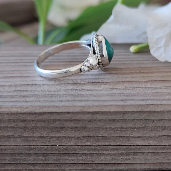Silver_&_Blue_Sterling_Silver_925_Premium_&_Elegant_Boho_Ring_For_Girls_&_Women
