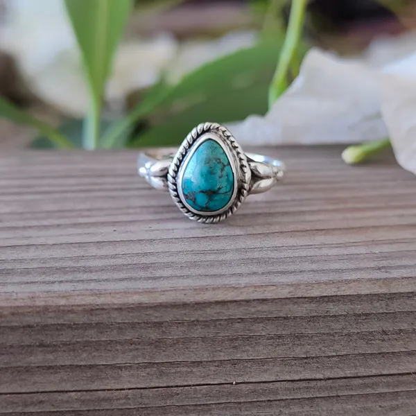Silver_&_Blue_Sterling_Silver_925_Premium_&_Elegant_Boho_Ring_For_Girls_&_Women