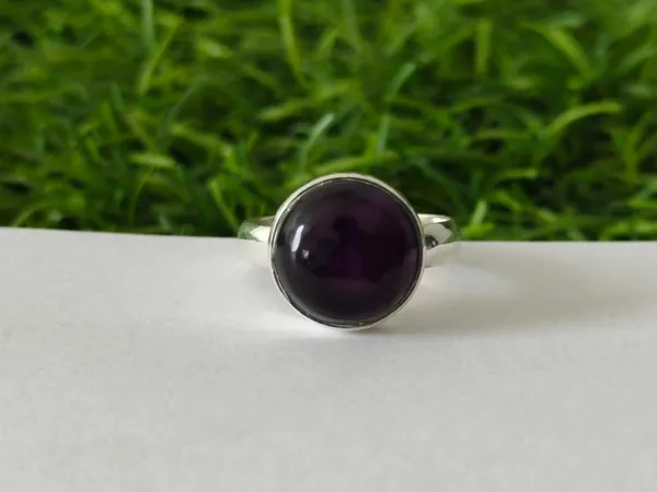 Silver_&_Purple_Sterling_Silver_925_Premium_&_Elegant_Boho_Ring_For_Girls_&_Women