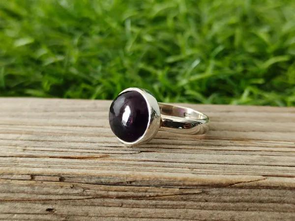 Silver_&_Purple_Sterling_Silver_925_Premium_&_Elegant_Boho_Ring_For_Girls_&_Women
