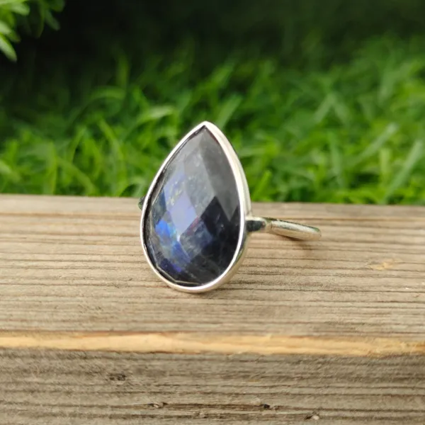 Silver_&_Blue_Sterling_Silver_925_Premium_&_Elegant_Boho_Ring_For_Girls_&_Women