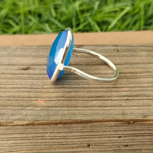 Silver_&_Blue_Sterling_Silver_925_Premium_&_Elegant_Boho_Ring_For_Girls_&_Women