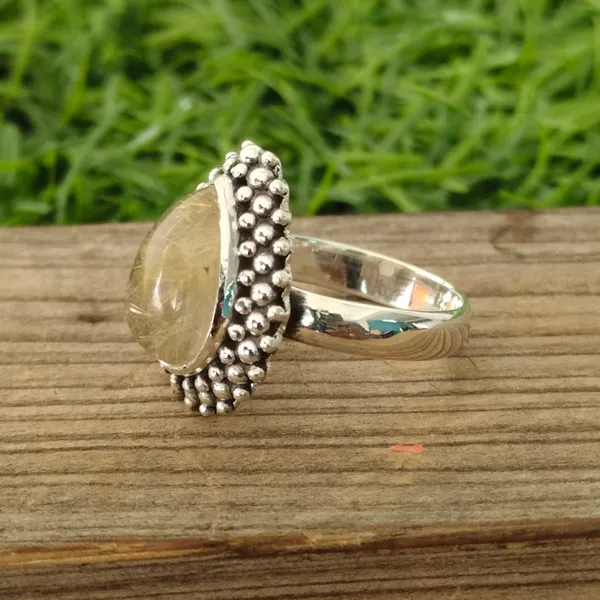 Silver_&_Golden_Sterling_Silver_925_Premium_&_Elegant_Boho_Ring_For_Girls_&_Women