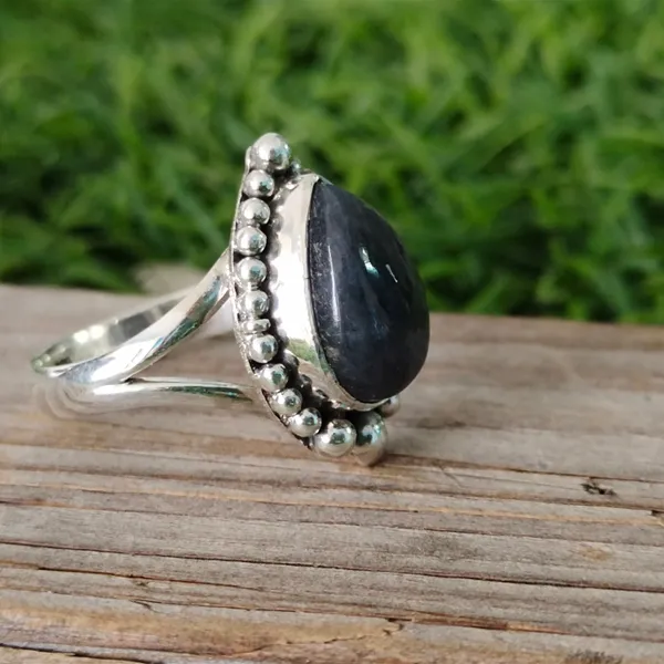 Silver_&_Blue_Sterling_Silver_925_Premium_&_Elegant_Boho_Ring_For_Girls_&_Women