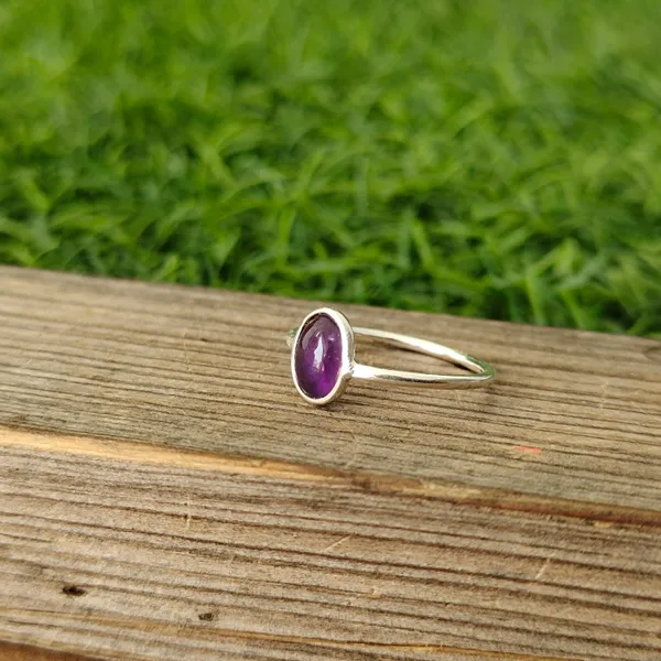Silver_&_Pink_Sterling_Silver_925_Premium_&_Elegant_Boho_Ring_For_Girls_&_Women