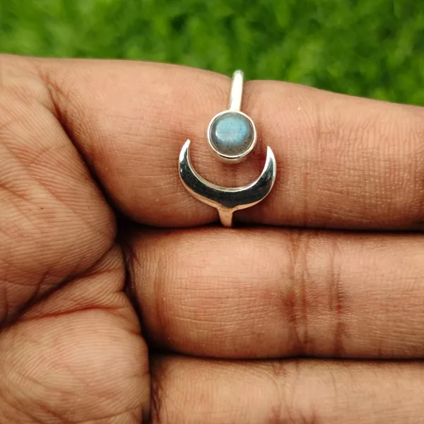 Silver_&_Blue_Sterling_Silver_925_Premium_&_Elegant_Boho_Ring_For_Girls_&_Women