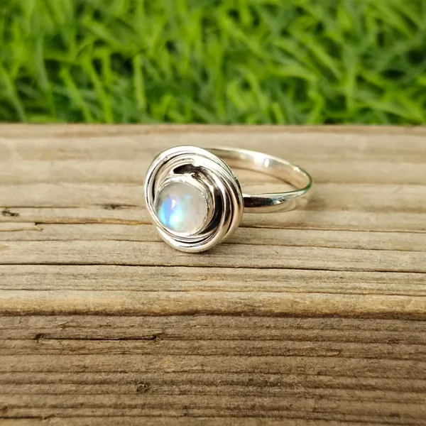 Silver_&_White_Sterling_Silver_925_Premium_&_Elegant_Boho_Ring_For_Girls_&_Women