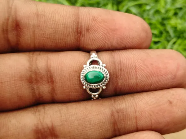 Silver_&_Grey_Sterling_Silver_925_Premium_&_Elegant_Boho_Ring_For_Girls_&_Women