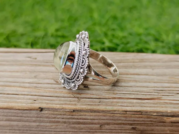 Silver_&_Little_Green_Sterling_Silver_925_Premium_&_Elegant_Handmade_Ring_For_Girls_&_Women