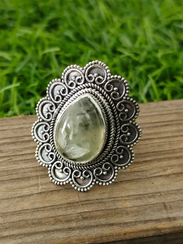Silver_&_Little_Green_Sterling_Silver_925_Premium_&_Elegant_Handmade_Ring_For_Girls_&_Women