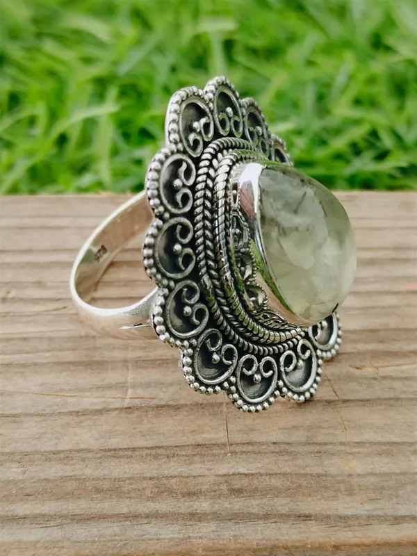 Silver_&_Little_Green_Sterling_Silver_925_Premium_&_Elegant_Handmade_Ring_For_Girls_&_Women