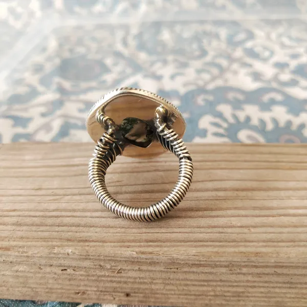 Silver_&_Grey_Sterling_Silver_925_Premium_&_Elegant_Boho_Ring_For_Girls_&_Women