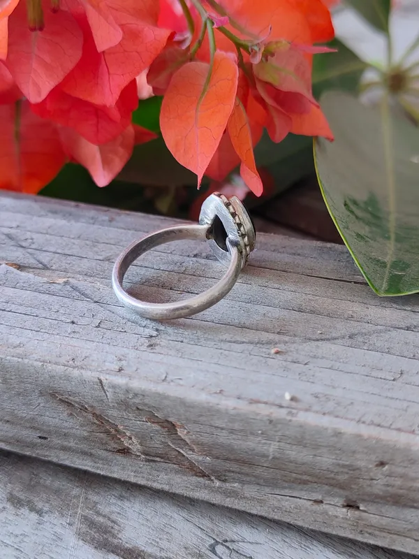 Silver_&_Blue_Sterling_Silver_925_Premium_&_Elegant_Boho_Ring_For_Girls_&_Women