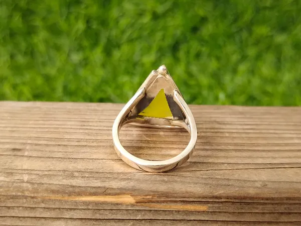 Silver_&_Yellow_Sterling_Silver_925_Premium_&_Elegant_Boho_Ring_For_Girls_&_Women