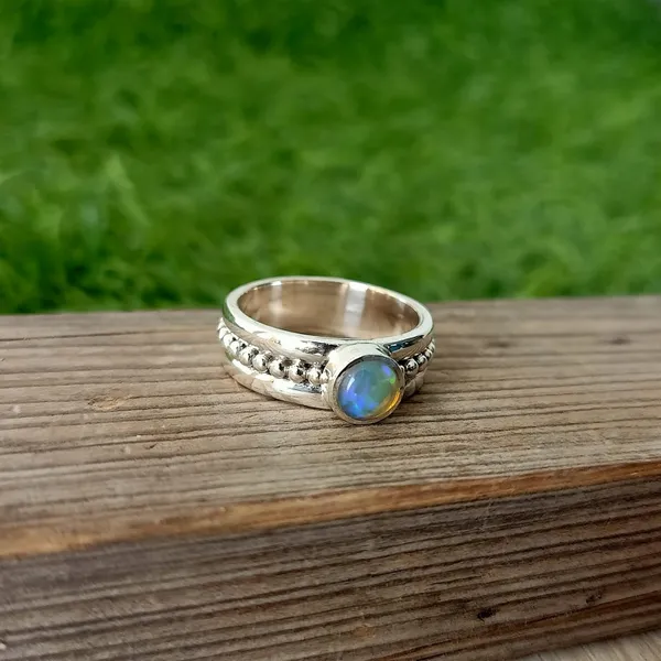 Silver_&_Pink_Sterling_Silver_925_Premium_&_Elegant_Handmade_Ring_For_Girls_&_Women